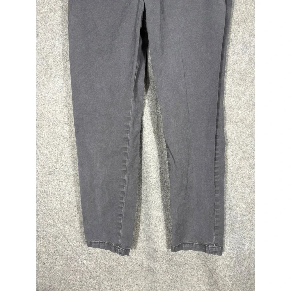 Banana‎ Republic Lived-In Chino Slim Fit Gray Stretch Pants Mens 31x30 Washwell